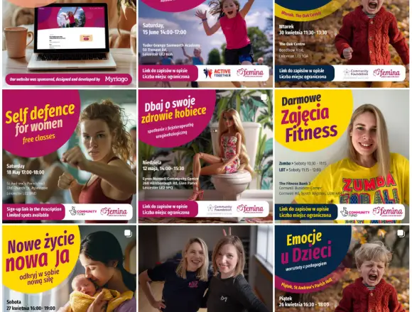 Femina Instagram feed